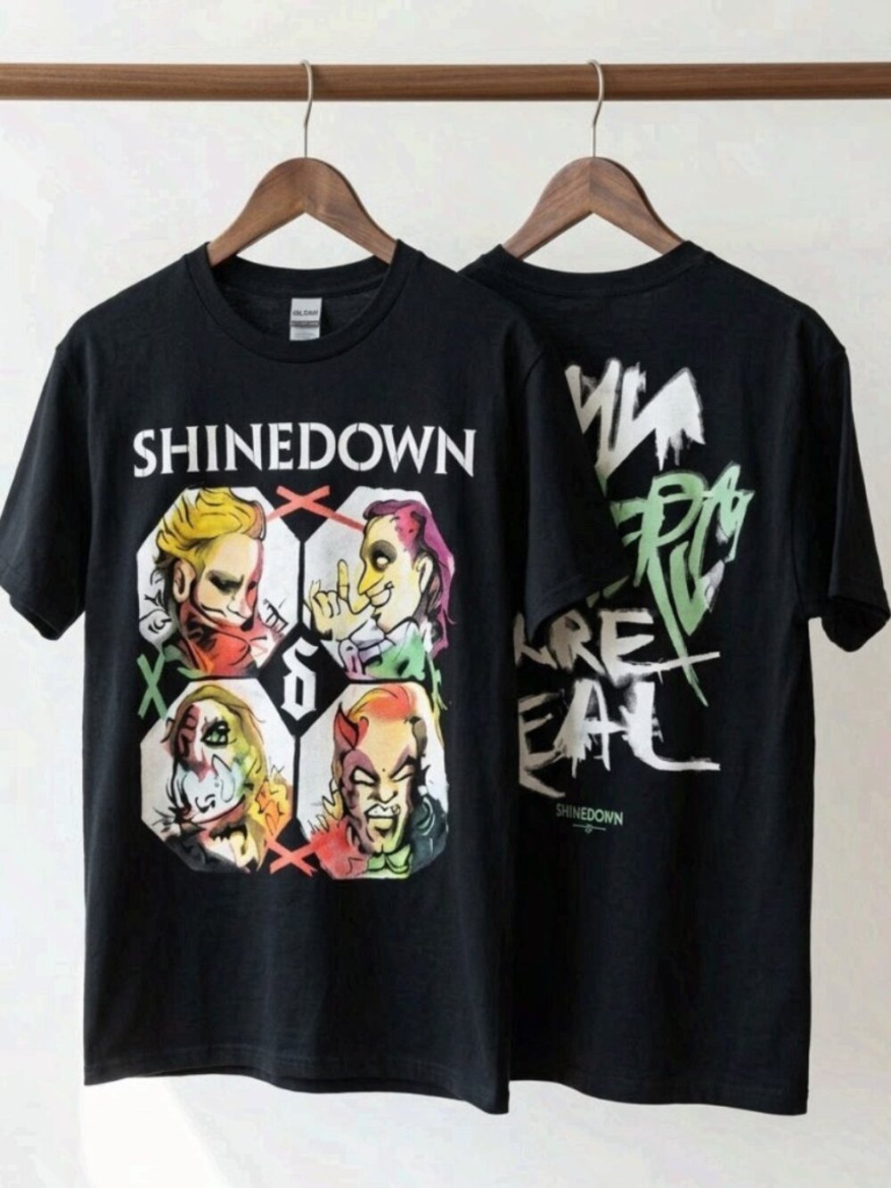Shinedown Dance Kid Dance Act II 2026 World Tour Black T-Shirt Reprint